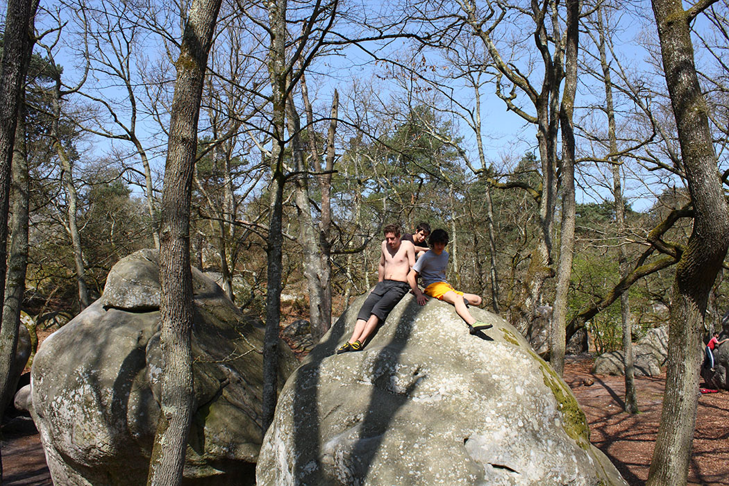 Fontainebleau Pâques 80
